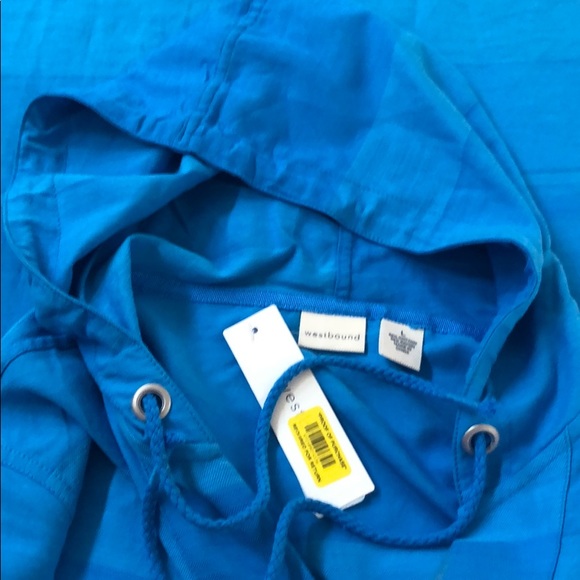 Blue Pullover Hoodie - Picture 6 of 7